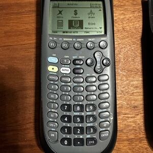 Texas Instruments TI-89 titanium Graphing Calculator - Black and Gray